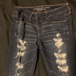 American Eagle Ripped Jeggings